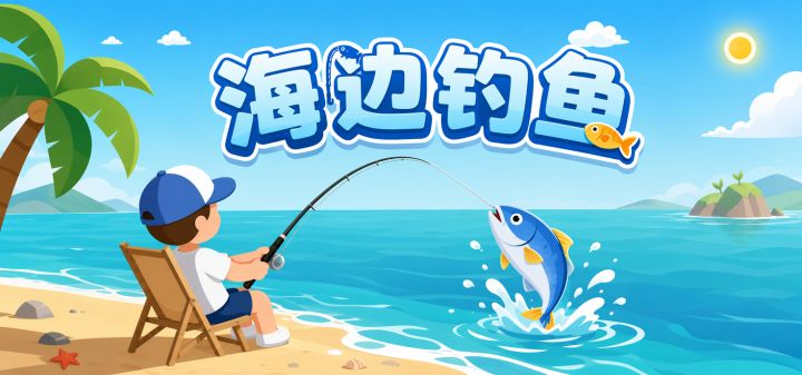海边钓鱼 封面