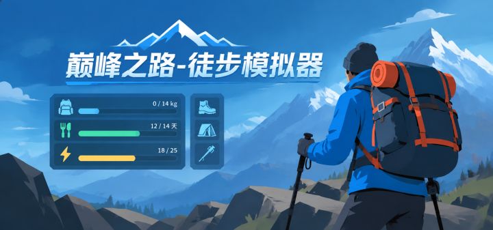 巅峰之路-徒步模拟器 封面