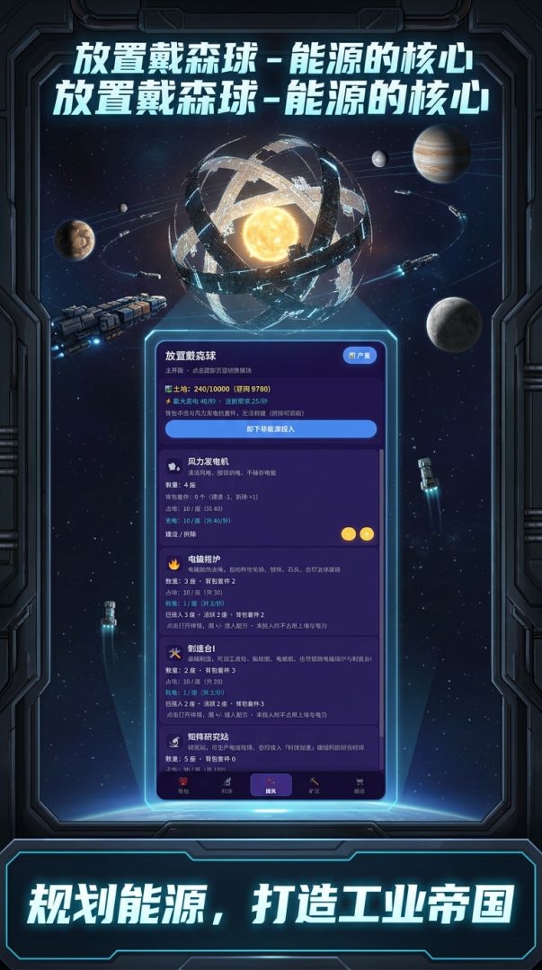 放置戴森球游戏截图