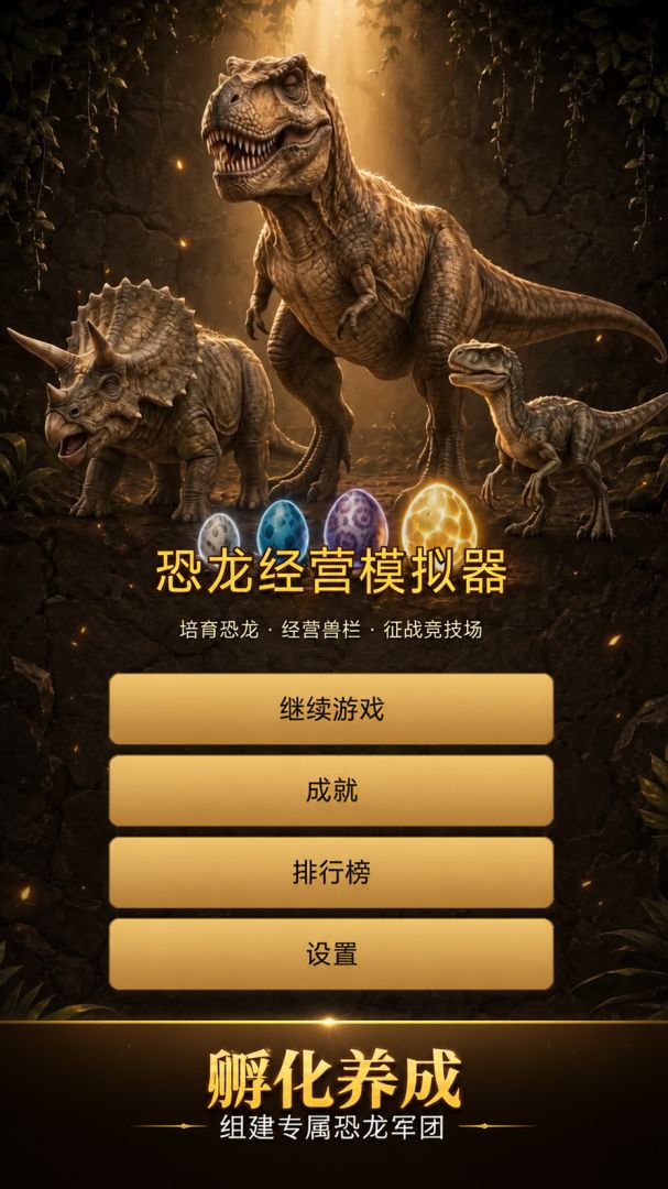 恐龙经营模拟器游戏截图