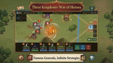 Three Kingdoms: War of Heroes Game Screenshot