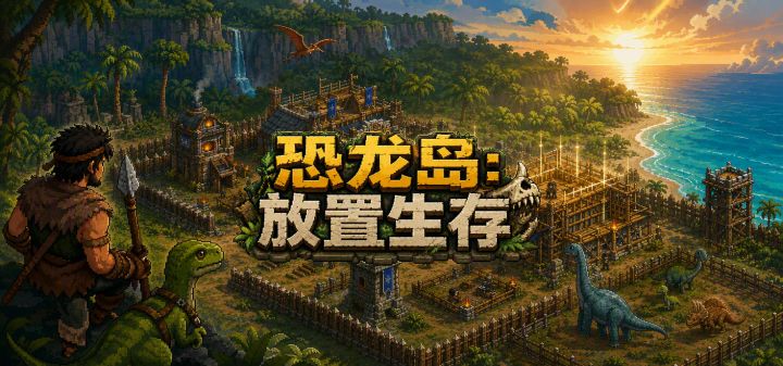 恐龙岛:放置生存 封面