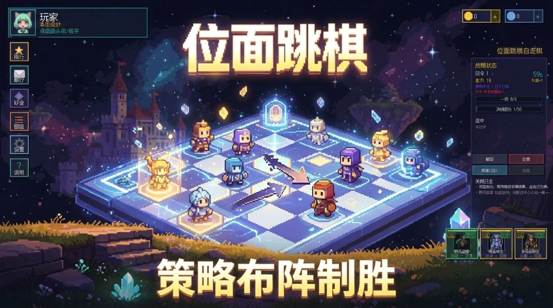 位面跳棋游戏截图