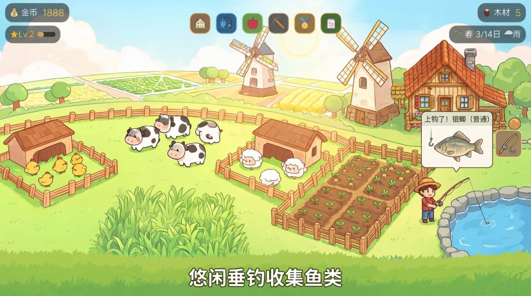 安然小田园游戏截图