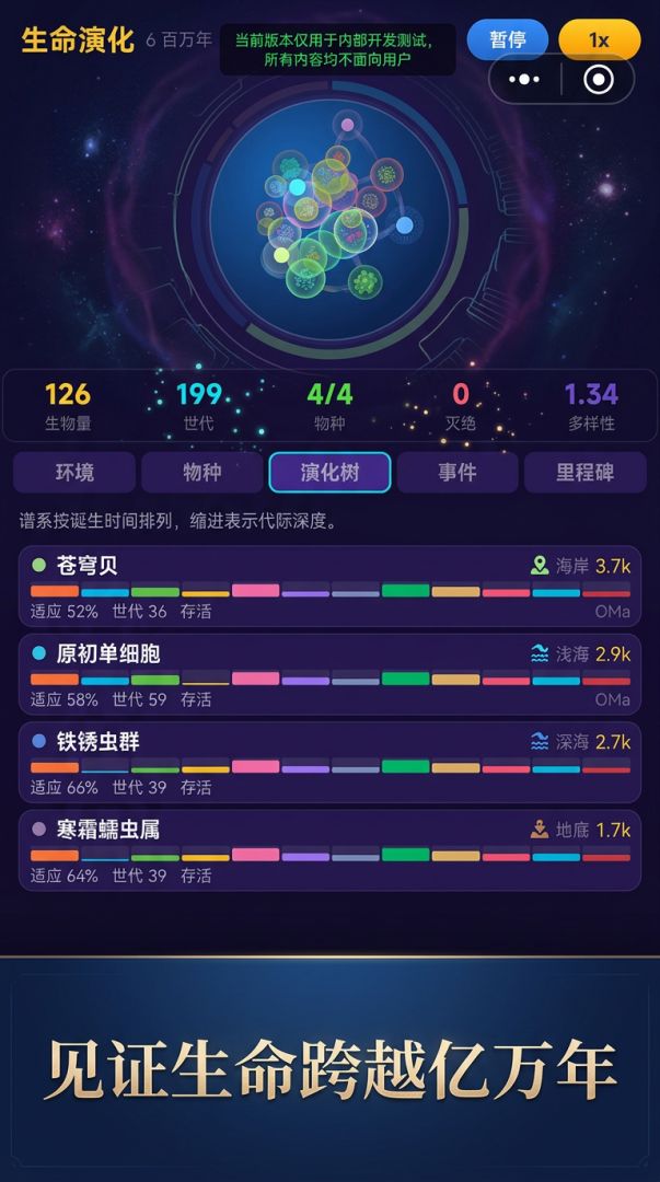 生命演化游戏截图