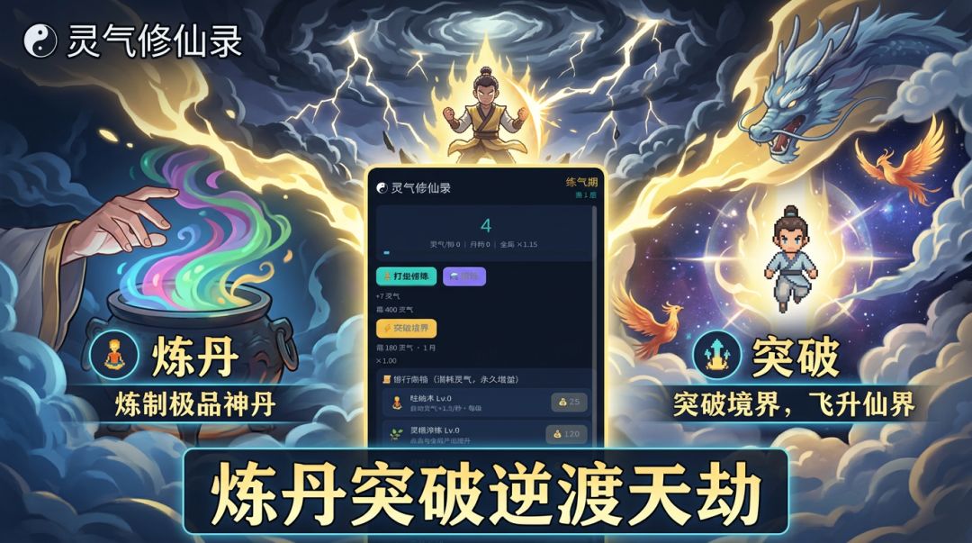 灵气修仙录游戏截图