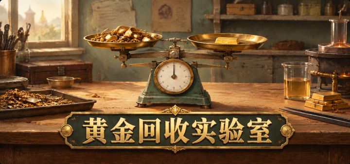 黄金回收实验室 封面