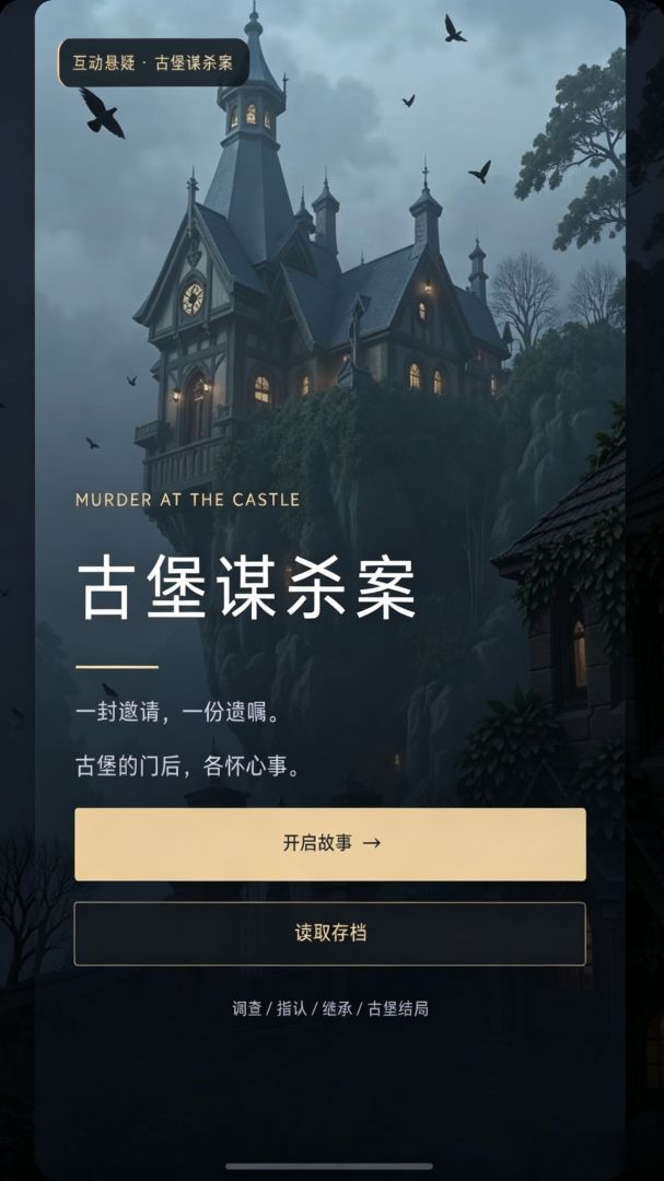 古堡谋杀案游戏截图
