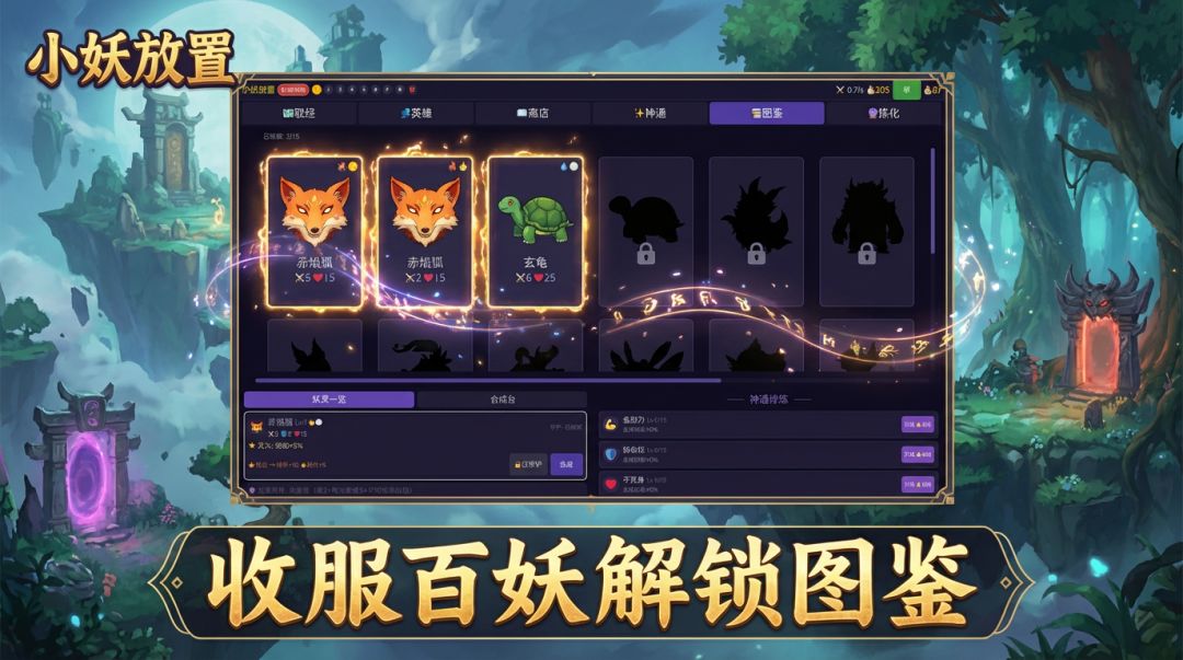 小妖放置游戏截图