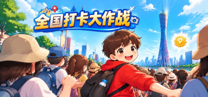 全国打卡大作战 封面