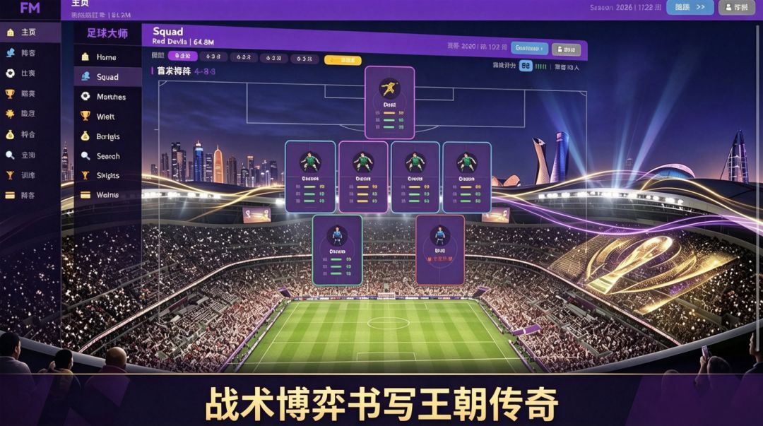 足球经理:决战巅峰游戏截图