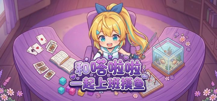 和嗒啦啦一起上班摸鱼 封面