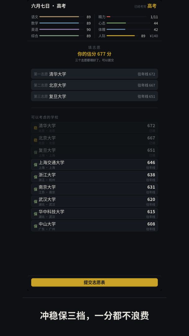 高考到创业游戏截图