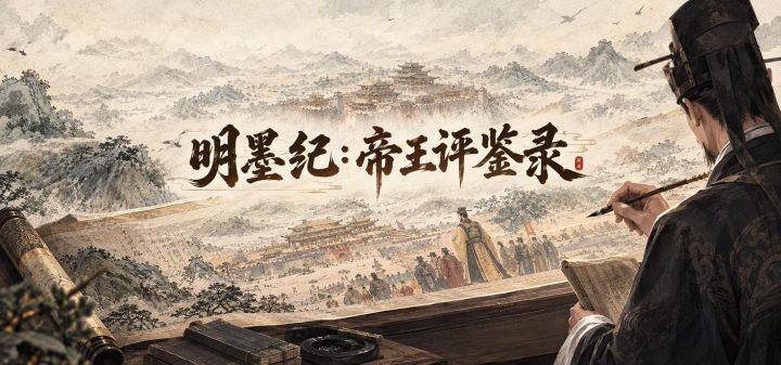 明墨纪：帝王评鉴录 封面