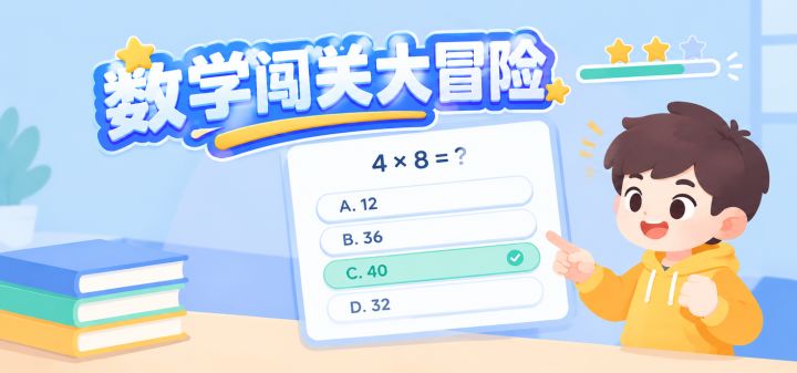 数学闯关大冒险 封面