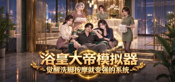 浴皇大帝模拟器-觉醒洗脚按摩就变强的系统 封面