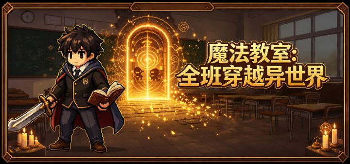 魔法教室: 全班穿越异世界 封面