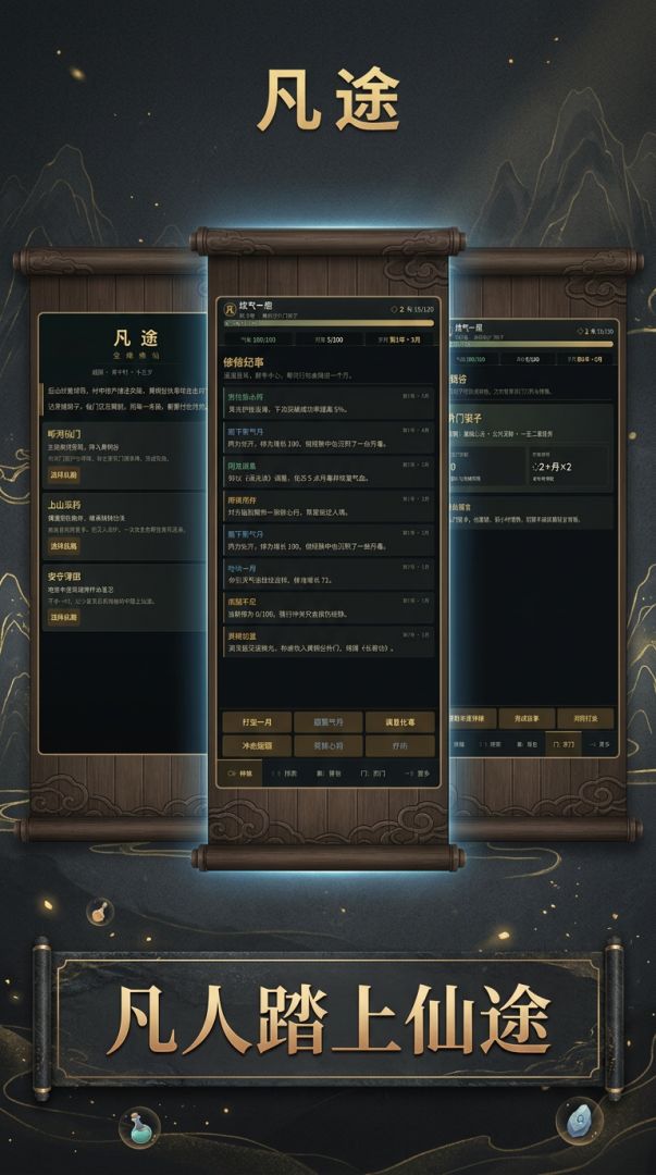 凡途：尘缘修仙游戏截图