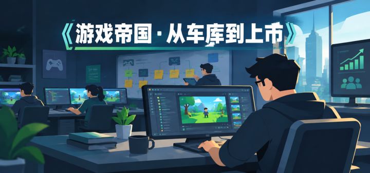 游戏帝国·从车库到上市 封面