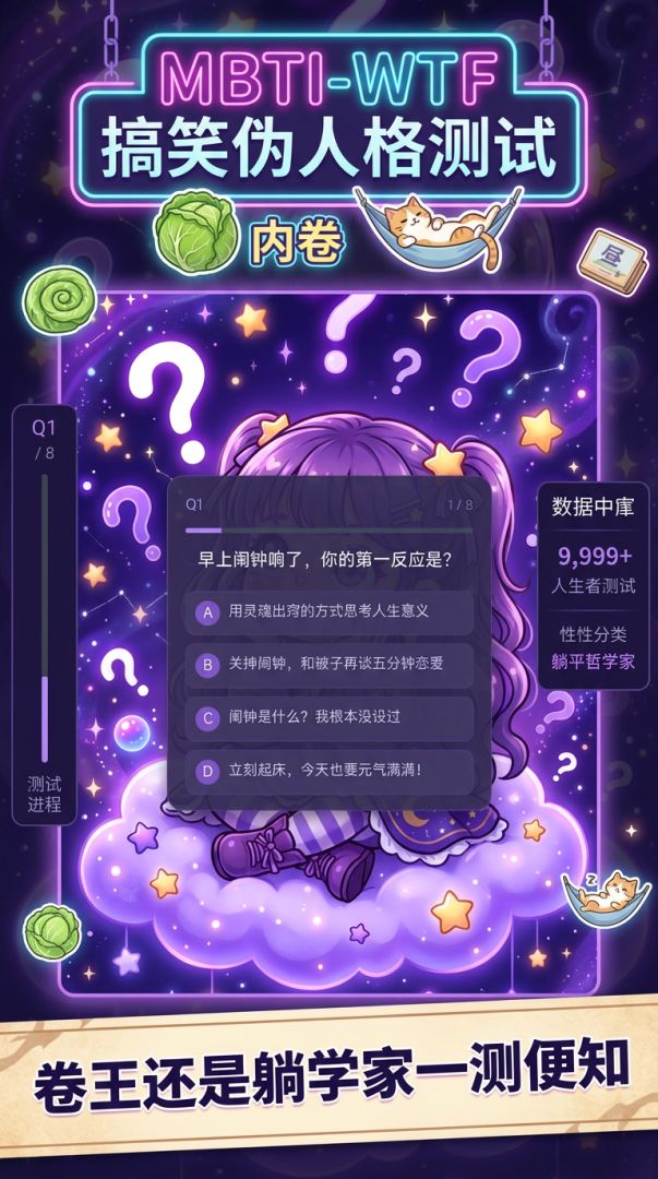 MBTI-WTF 搞笑伪人格测试游戏截图