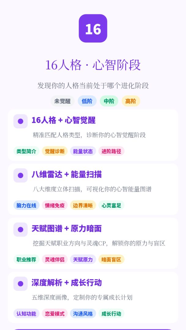 16人格·心智阶段测试游戏截图