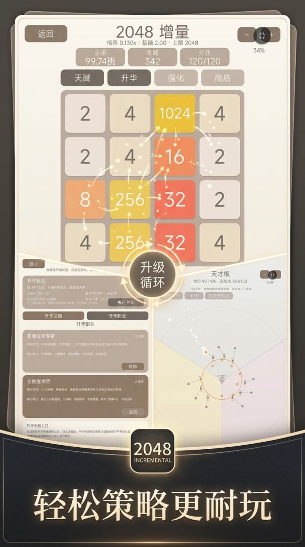 2048增量游戏截图