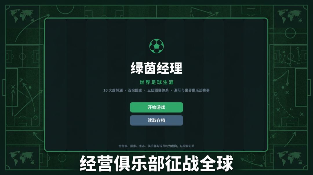 绿茵经理 · 世界足球生涯游戏截图