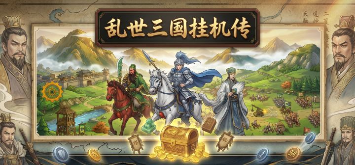 乱世三国挂机传 封面