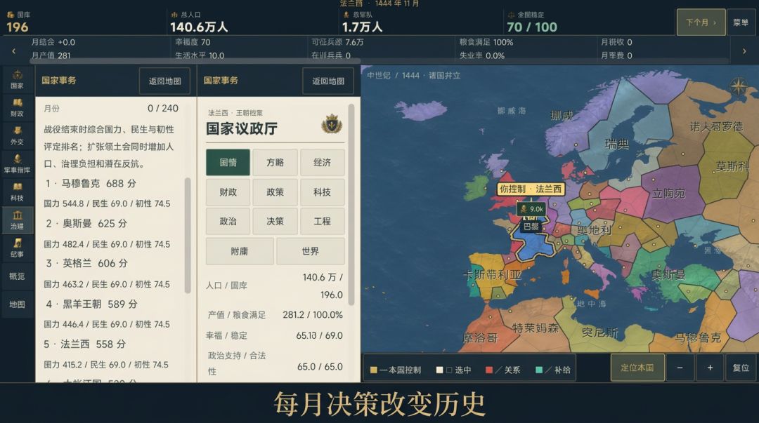 王朝与疆域游戏截图