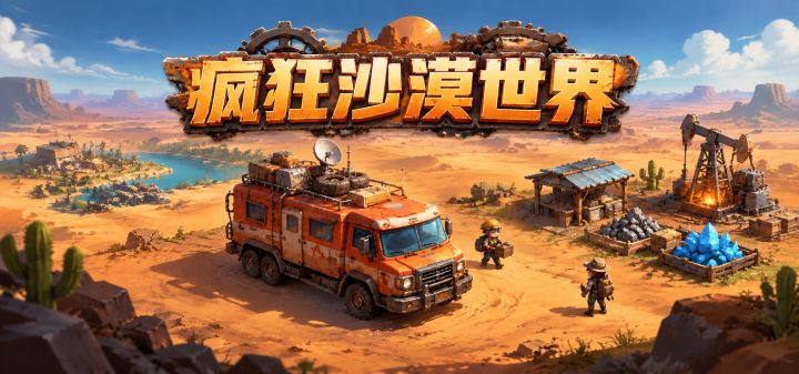 疯狂沙漠世界 封面