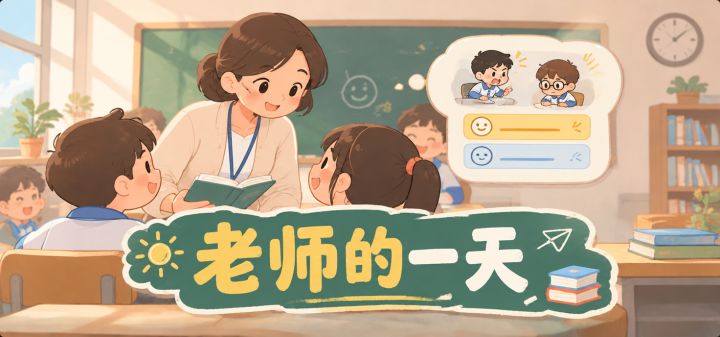 老师的一天 封面