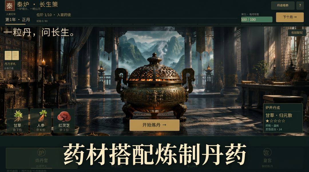 秦皇长生录游戏截图