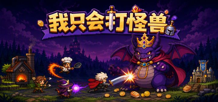 我只会打怪兽 封面