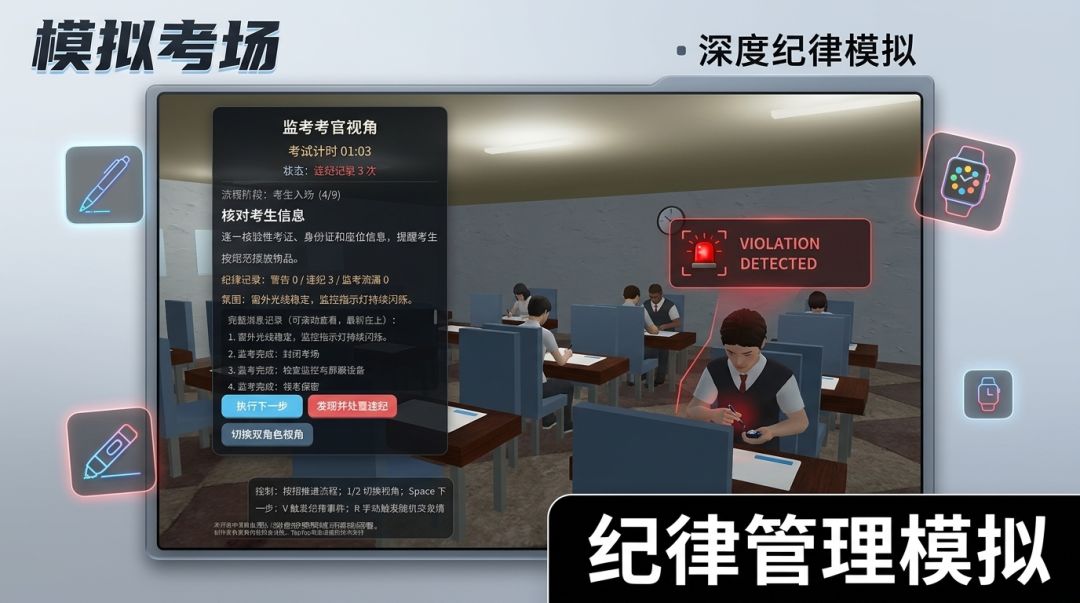 模拟考场游戏截图