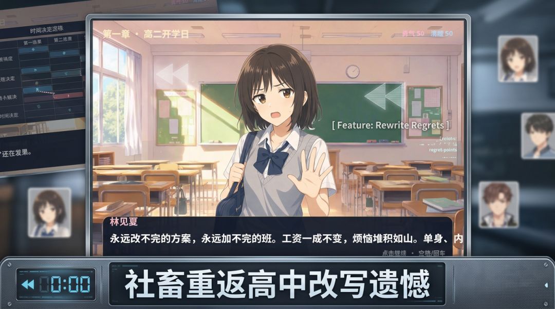 我的高中剧本全崩了游戏截图