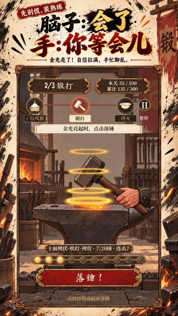 王大锤：铁匠模拟器游戏截图