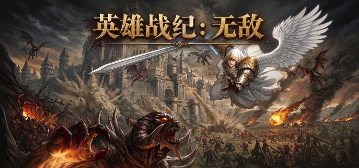 英雄战纪：无敌 封面