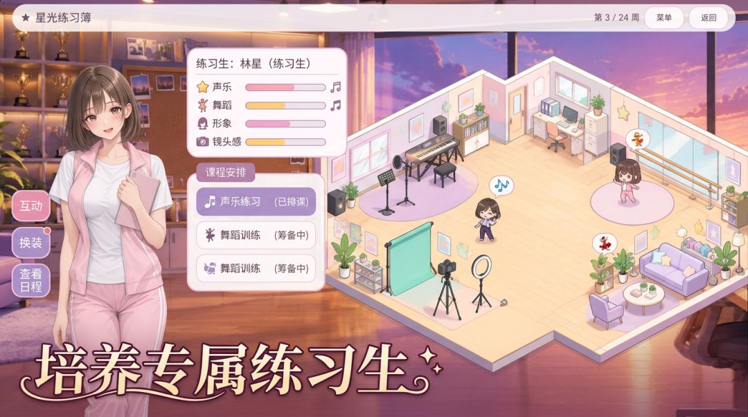 星光练习游戏截图