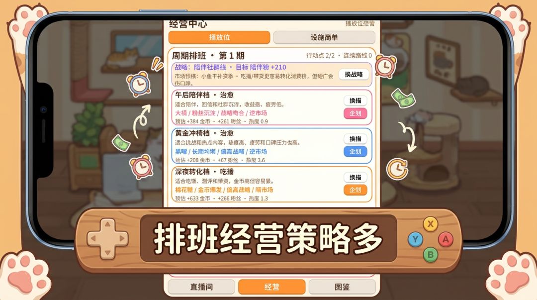 猫咪直播间游戏截图