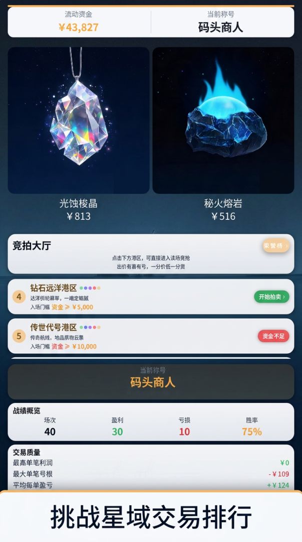 星际竞拍王游戏截图