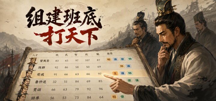 组建班底打天下 封面