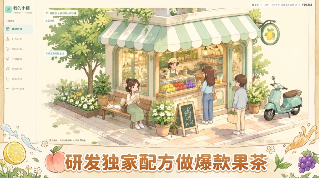 我的小铺:果茶店游戏截图