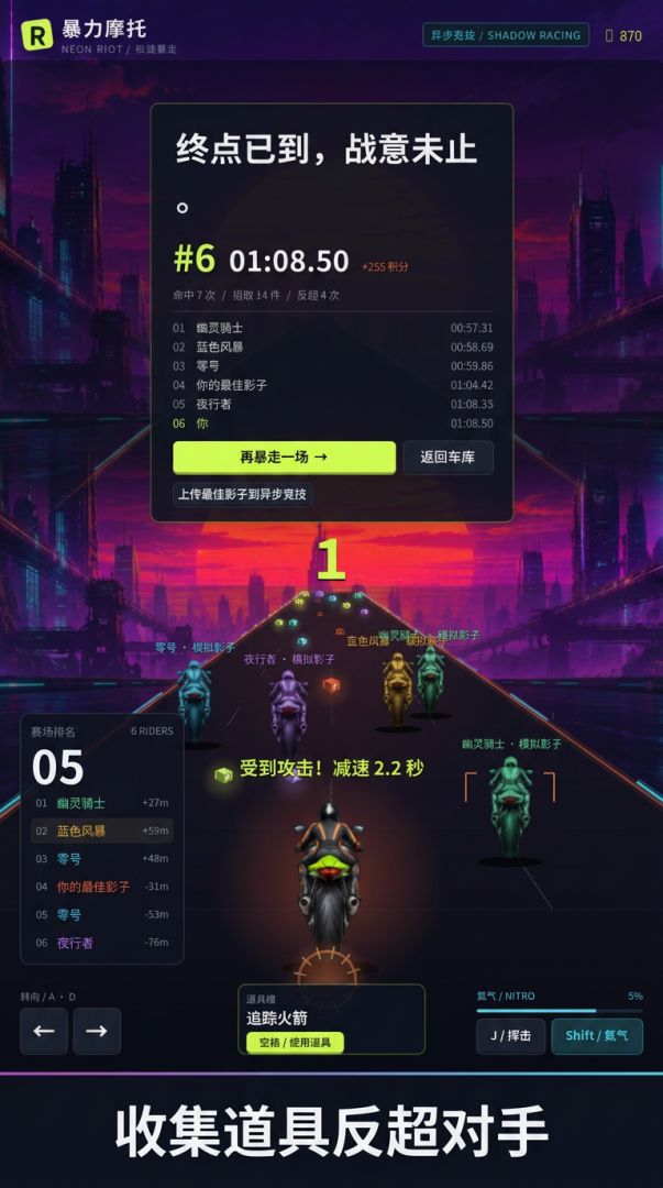 暴力摩托游戏截图