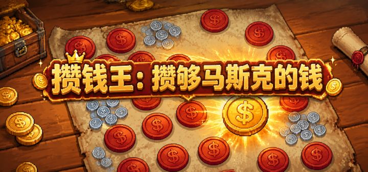 攒钱王：攒够马斯克的钱 封面