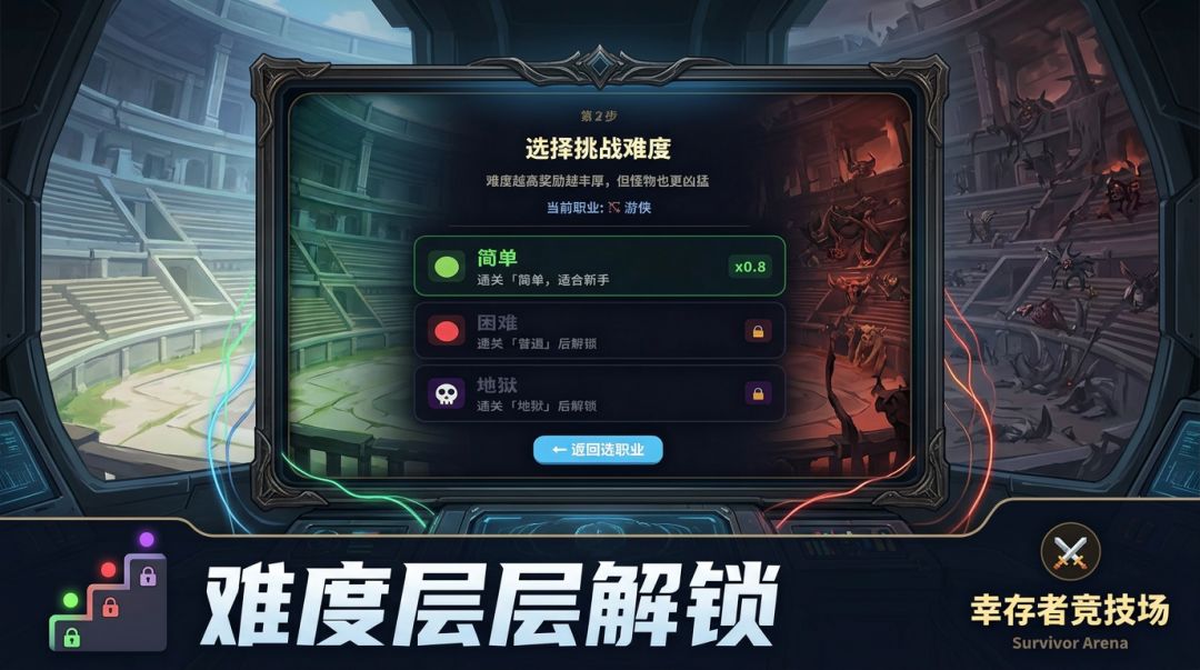 幸存者竞技场游戏截图