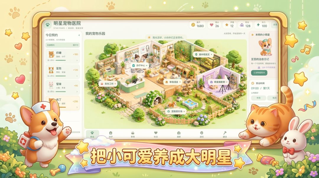 明星宠物医院游戏截图