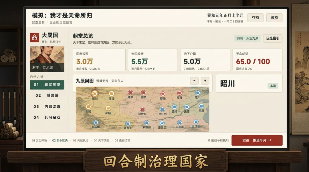 模拟：我才是天命所归游戏截图