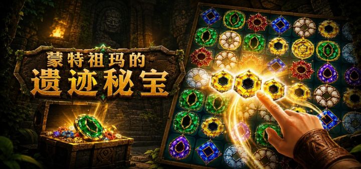 蒙特祖玛的遗迹秘宝 封面