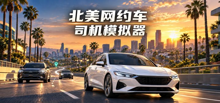 北美网约车司机模拟器 封面