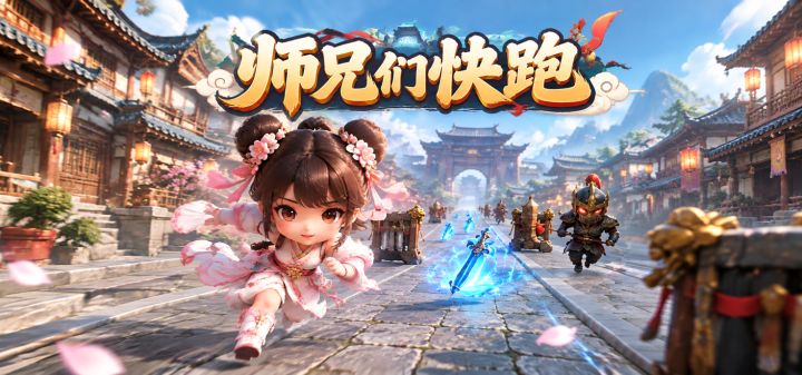 师兄们快跑 封面